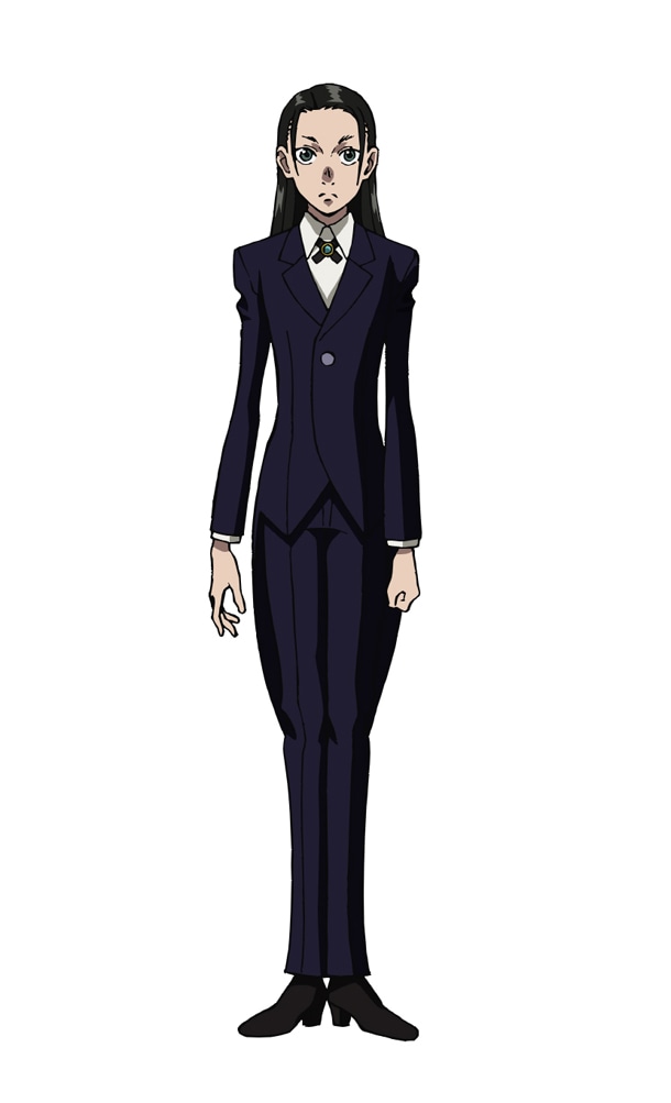 「HUNTER×HUNTER」選挙編より、アマネの設定画。(c)POT(冨樫義博)1998年－2011年 (c)VAP・日本テレビ・マッドハウス