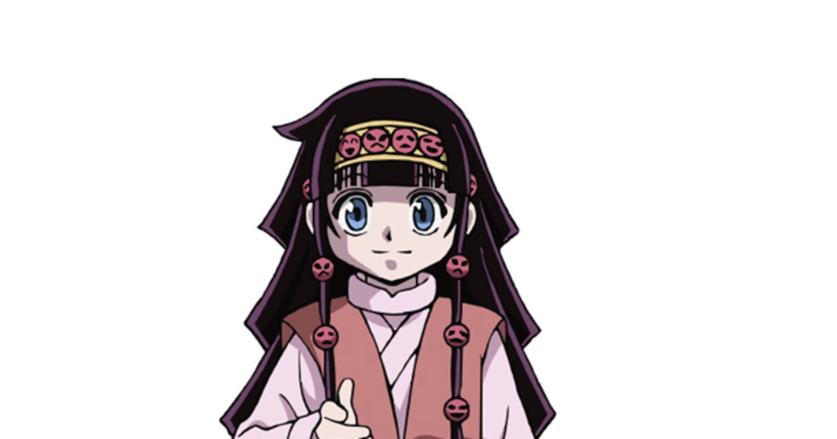 HUNTER×HUNTER」選挙編よりアルカの設定画。(c)POT(冨樫義博)1998年 