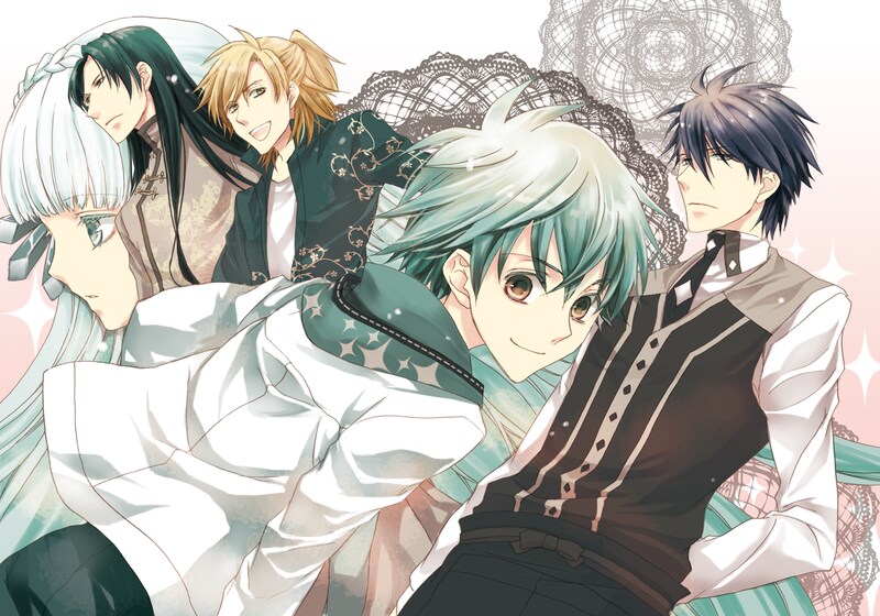 実弥島巧原作・松本テマリ作画「ボクとキセキと宝石と」第1話の扉イラスト。