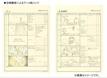 吉崎観音「ケロロ軍曹 25.5巻『ケロロ』アニメDVD同梱」に収められている吉崎観音の絵コンテ。