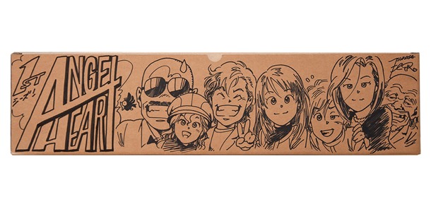 北条司の描き下ろしイラストが入った、「エンジェル・ハート 1stシーズン」全巻収納ボックス。