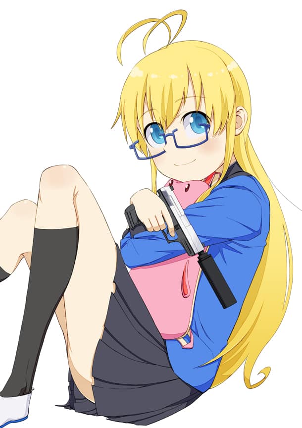 気弱なjkはヒットマン志望 週チャンでコメディ新連載 コミックナタリー