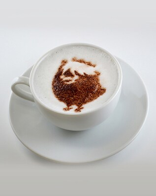 「ヒナガラスのラテアート」(c)古舘春一／集英社・「ハイキュー!!」製作委員会・MBS