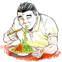 「漫画版 野武士のグルメ」2nd seasonのカット。