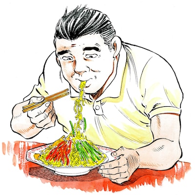 「漫画版 野武士のグルメ」2nd seasonのカット。