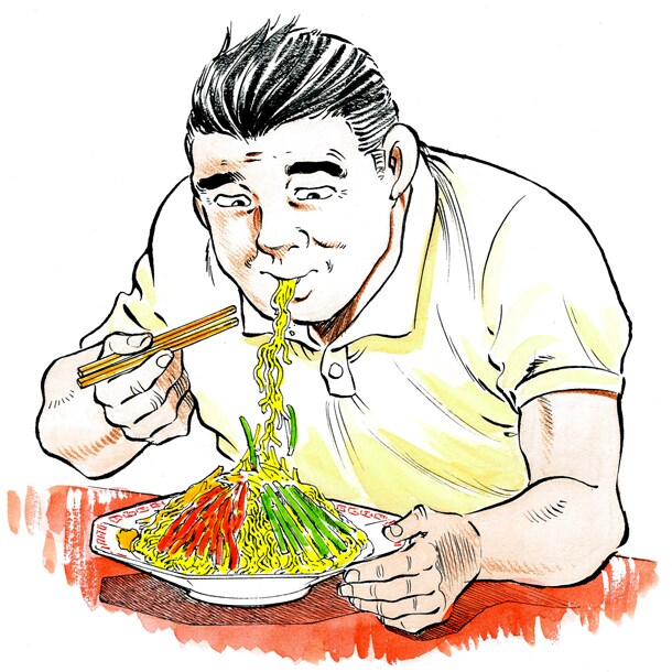 「漫画版 野武士のグルメ」2nd seasonのカット。