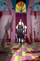 「地獄博士とネコ」のカット。(c)御茶漬海苔／幻冬舎コミックス