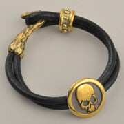 レザーコードブレスレット 六代目武装戦線 BRASS（真鍮）Ver.