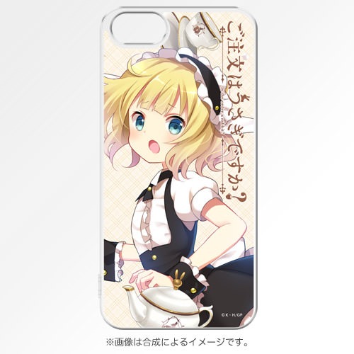 TVアニメ ご注文はうさぎですか？ シャロB iPhone5S/5ケース (c)Koi・芳文社／ご注文は製作委員会ですか？
