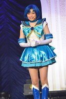 セーラーマーキュリー役の小山百代。