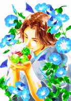 「ちはやふる」25巻の表紙イラスト。