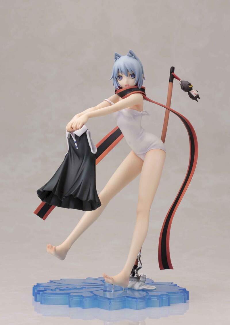 夜桜四重奏」白いスク水姿の七海アオがフィギュアに - コミックナタリー