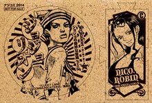 「コルクコースター＆『ONE PIECE』コルクピースセット」の1種。(c)尾田栄一郎／集英社 (c)LUCKY LAND COMMUNICATIONS／集英社