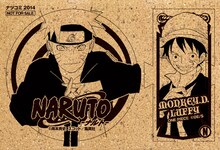 「コルクコースター＆『ONE PIECE』コルクピースセット」の1種。(c)尾田栄一郎／集英社 (c)岸本斉史 スコット／集英社