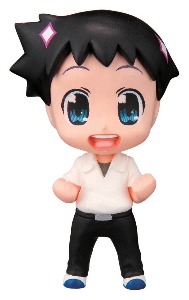 F賞「ぷちえう゛ぁ もっと!@サーキットコレクション さいどえー」は全5種。画像は碇シンジ。(c)カラー (c)GAINAX・カラー 2014 RUN’A Entertainment.,Inc. All rights reserved.