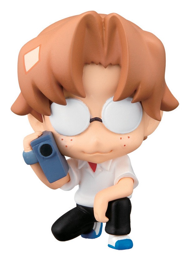 F賞「ぷちえう゛ぁ もっと!@サーキットコレクション さいどえー」は全5種。画像は相田ケンスケ。(c)カラー (c)GAINAX・カラー 2014 RUN’A Entertainment.,Inc. All rights reserved.