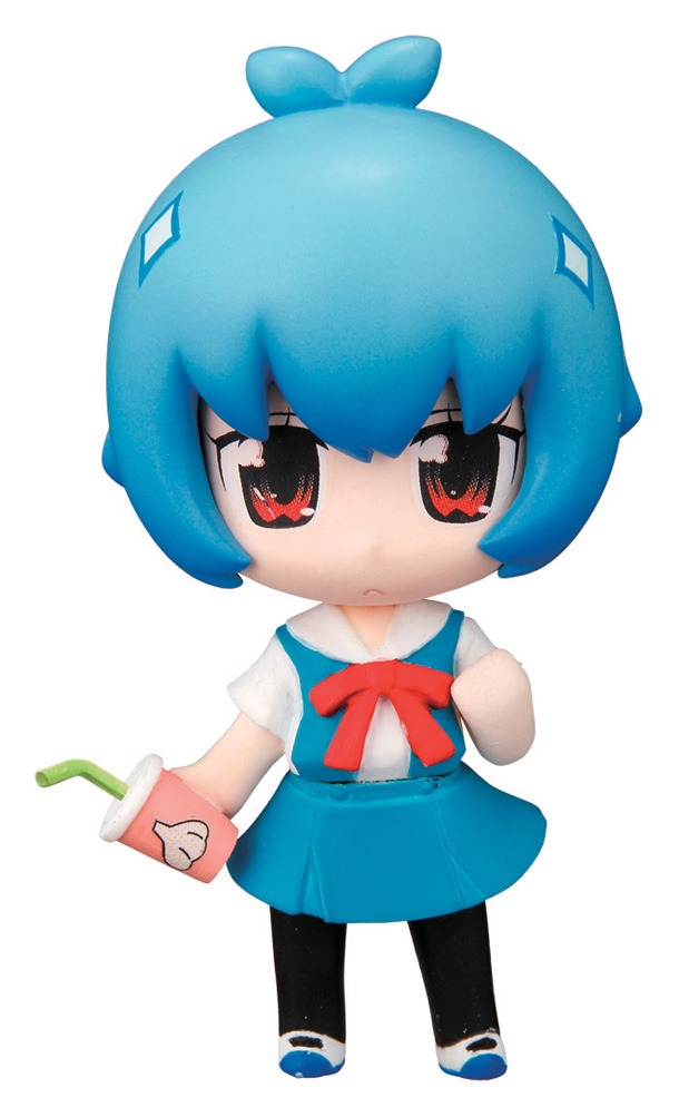 G賞「ぷちえう゛ぁ もっと!@サーキットコレクション さいどびー」は全5種。画像は綾波レイ（長女）。(c)カラー (c)GAINAX・カラー 2014 RUN’A Entertainment.,Inc. All rights reserved.