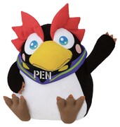 E賞「ペンペンぬいぐるみ エヴァレーシングver.」(c)カラー (c)GAINAX・カラー 2014 RUN’A Entertainment.,Inc. All rights reserved.