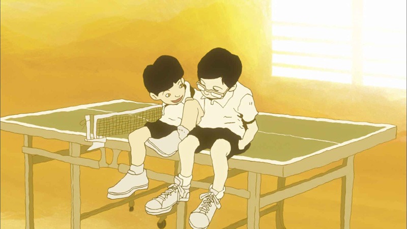 アニメ「ピンポン」場面カット (c)松本大洋・小学館／アニメ 「ピンポン」製作委員会