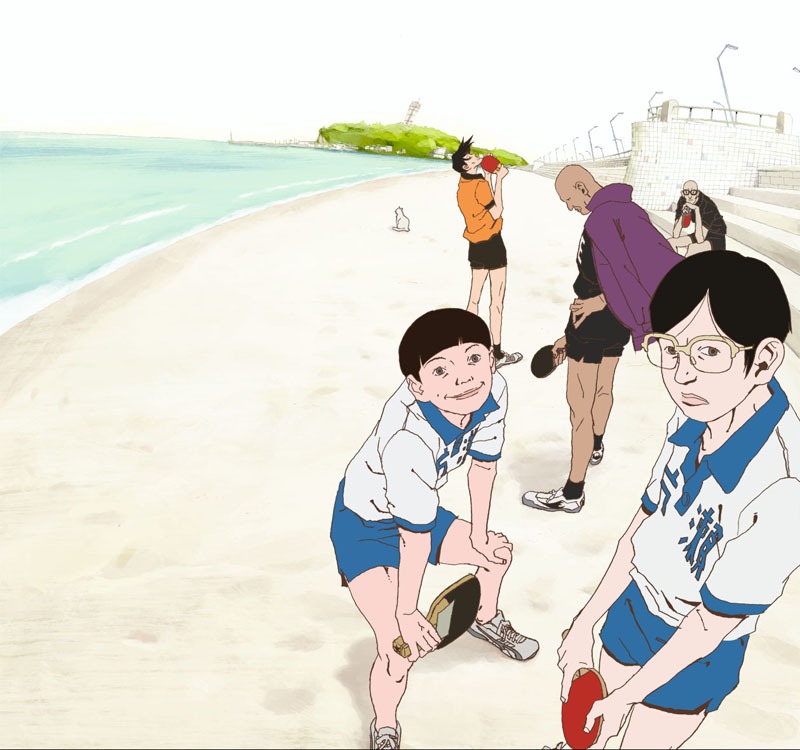アニメ「ピンポン」ビジュアル (c)松本大洋・小学館／アニメ 「ピンポン」製作委員会