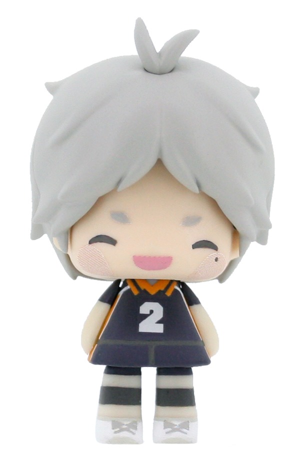 「こえだらいず ハイキュー!!」菅原孝支。(c)古舘春一/集英社・「ハイキュー!!」製作委員会・MBS (c)TOMY