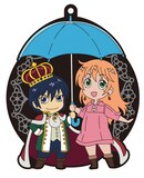 特典のラバーストラップ。(C) 椎名 橙・白泉社／王室会報誌編集部