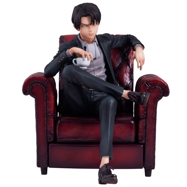 「mensHdge technical statue No.3 進撃の巨人 リヴァイ」 (c)諫山創・講談社／「進撃の巨人」製作委員会