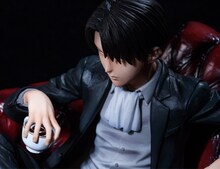 「mensHdge technical statue No.3 進撃の巨人 リヴァイ」 (c)諫山創・講談社／「進撃の巨人」製作委員会