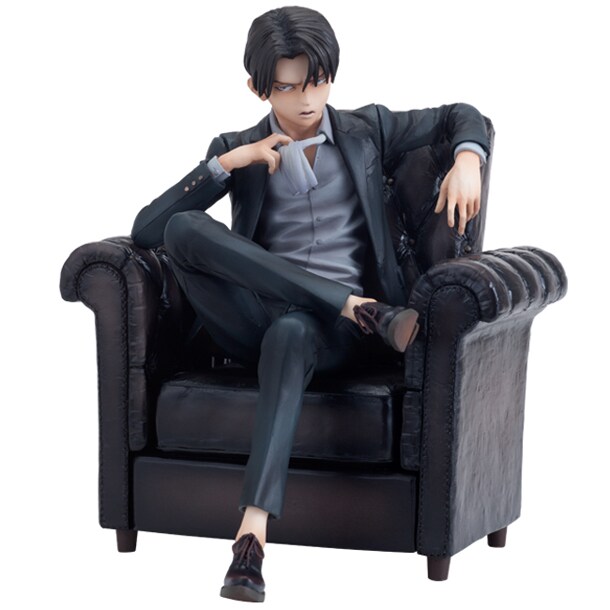 mensHdge technical statue No.3 進撃の巨人 リヴァイDX」 (c)諫山創