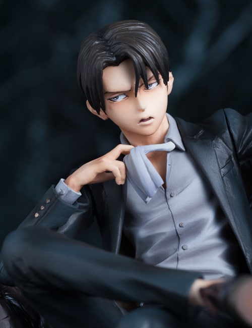 mensHdge technical statue No.3 進撃の巨人 リヴァイDX」 (c