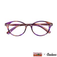 HUNTER×HUNTER × クーレンズ アイウェア「キルア ゾルディック モデル」パープル (c)POT（冨樫義博）1998年-2011年 (c)VAP・日本テレビ・マッドハウス