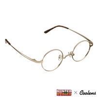 HUNTER×HUNTER × クーレンズ アイウェア「レオリオ モデル」ゴールド (c)POT（冨樫義博）1998年-2011年 (c)VAP・日本テレビ・マッドハウス