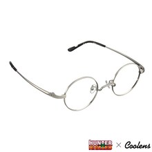 HUNTER×HUNTER × クーレンズ アイウェア「レオリオ モデル」シルバー (c)POT（冨樫義博）1998年-2011年 (c)VAP・日本テレビ・マッドハウス