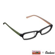 HUNTER×HUNTER × クーレンズ アイウェア「ゴン フリークス モデル」ブラック×グリーン (c)POT（冨樫義博）1998年-2011年 (c)VAP・日本テレビ・マッドハウス