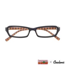 HUNTER×HUNTER × クーレンズ アイウェア「ゴン フリークス モデル」マットブラック×ホワイト (c)POT（冨樫義博）1998年-2011年 (c)VAP・日本テレビ・マッドハウス