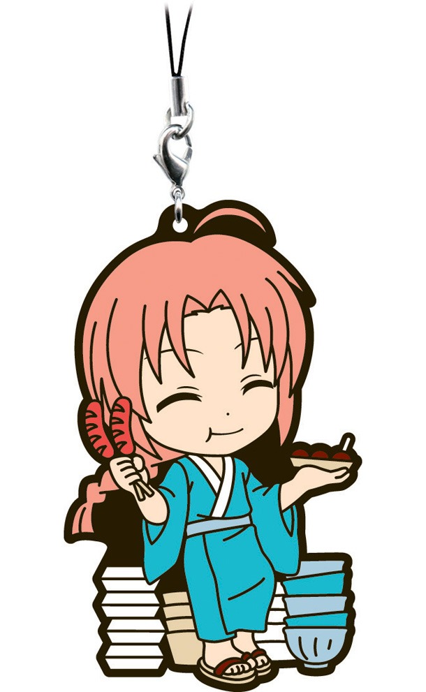 G賞「縁日ラバーストラップ」の1種。(c)空知英秋／集英社・テレビ東京・電通・サンライズ・アニプレックス