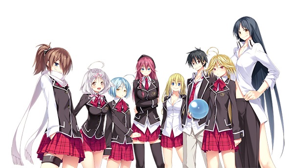 「トリニティセブン 7人の魔書使い」集合カット (c)サイトウケンジ・奈央晃徳／KADOKAWA 富士見書房／トリニティセブン製作委員会