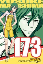 「弱虫ペダルトレーディング缶々めんこマグネット」巻島裕介