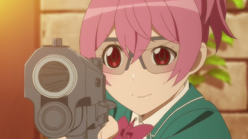 アニメ「さばげぶっ！」場面カット (c)松本ひで吉・講談社／「さばげぶっ！」製作委員会