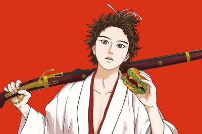 アニメ「信長協奏曲」ビジュアル (c)石井あゆみ・小学館／フジテレビジョン