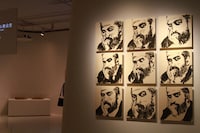 「特別展 ガウディ×井上雄彦－シンクロする創造の源泉－」の展示内容。