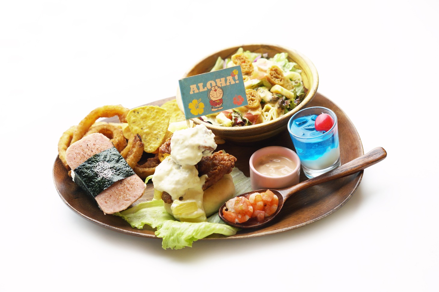 「ドラえもんハワイアン大人様ランチ」(c)Fujiko-Pro
