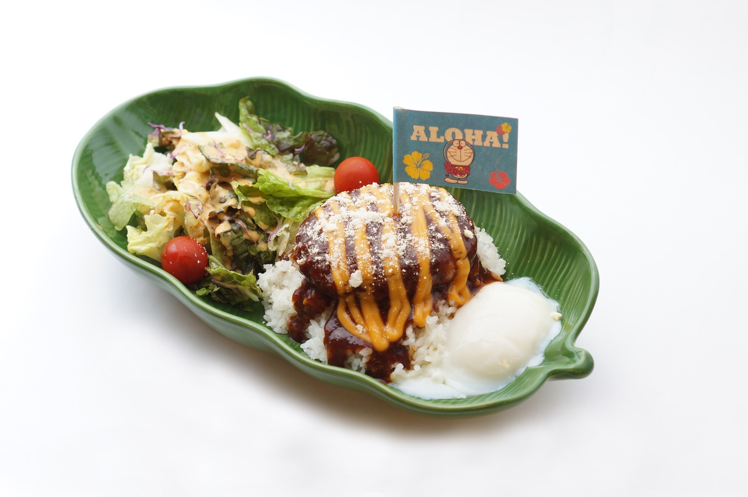 「野菜たっぷりドラモコ丼」(c)Fujiko-Pro