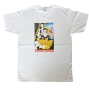 「少女椿Tシャツ（はしご ホワイト）」