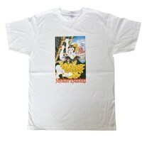 「少女椿Tシャツ（はしご ホワイト）」