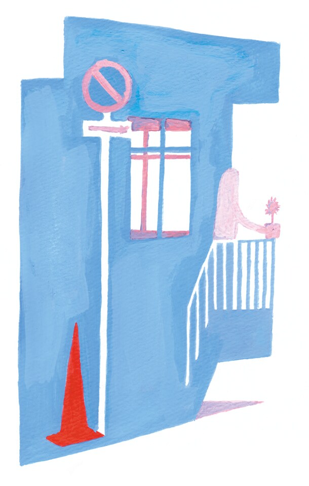 Tシャツに使用された西村ツチカのイラスト。