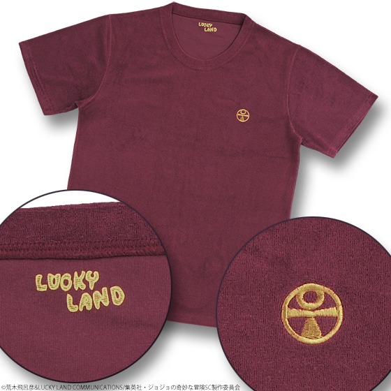 「ジョジョの奇妙なパイル地T-シャツ」モハメド・アヴドゥルモデル。(C)荒木飛呂彦&LUCKY LAND COMMUNICATIONS/集英社・ジョジョの奇妙な冒険SC製作委員会