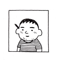 安田弘之の自画像。