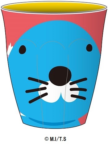 「ぼのぼのフェア」期間中に発売される「ぼのぼの メラミンカップ」。(c)M.I/T.S