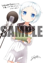 WonderGOO各店（一部店舗除く）で配布される、りすまい描き下ろしポストカード。